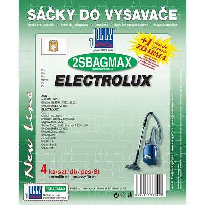 2 SBAG MAX SÁČEK DO VYSAVAČE JOLLY