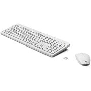 230 Wireless Mouse Keyboard White HP