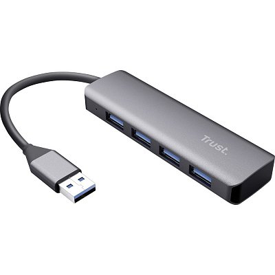 23327 Halyx Alu 4-Port USB 3.2 Hub TRUST