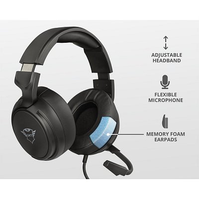 23381 GXT433 Pylo Gaming Headset TRUST