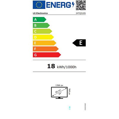 24TQ510S 24 LED HD DVB-T2/C/S2 black LG