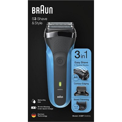 310 BT SERIES 3 HOLÍCÍ STROJEK BRAUN