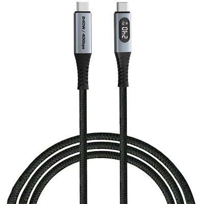 31849 USB-C kabel 240W 1,2m bl. VERBATIM