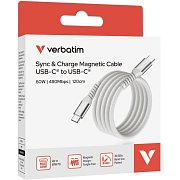 31850 magnet. USB-C kabel 60W 1,2m gray