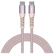 31853 magnet. USB-C kabel 60W 1,2m pink
