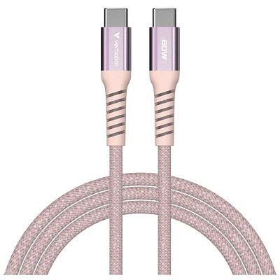 31853 magnet. USB-C kabel 60W 1,2m pink