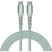 31855 magnet.USB-C kabel 100W 1,2m green