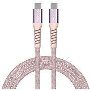 31857 magnet.USB-C kabel 100W 1,2m pink