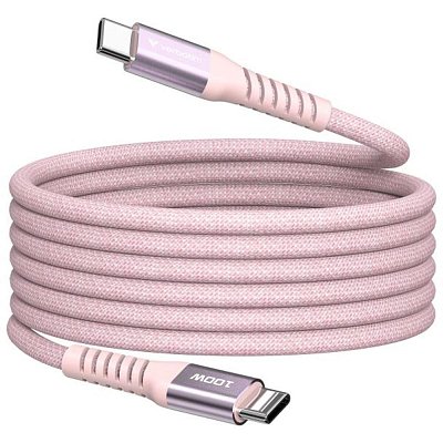 31857 magnet.USB-C kabel 100W 1,2m pink