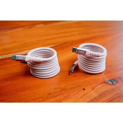 31857 magnet.USB-C kabel 100W 1,2m pink