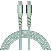 31864 magnet. USB-C kabel 60W 1,2m green