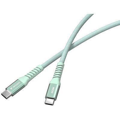 31864 magnet. USB-C kabel 60W 1,2m green