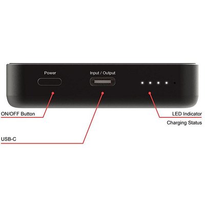 32227 powerbanka 10000mAh black VERBATIM
