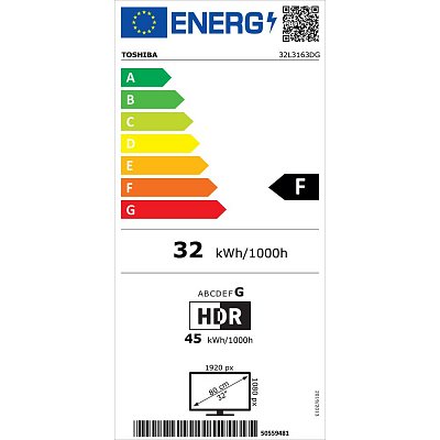 32L3163DG SMART FHD TV T2/C/S2 TOSHIBA