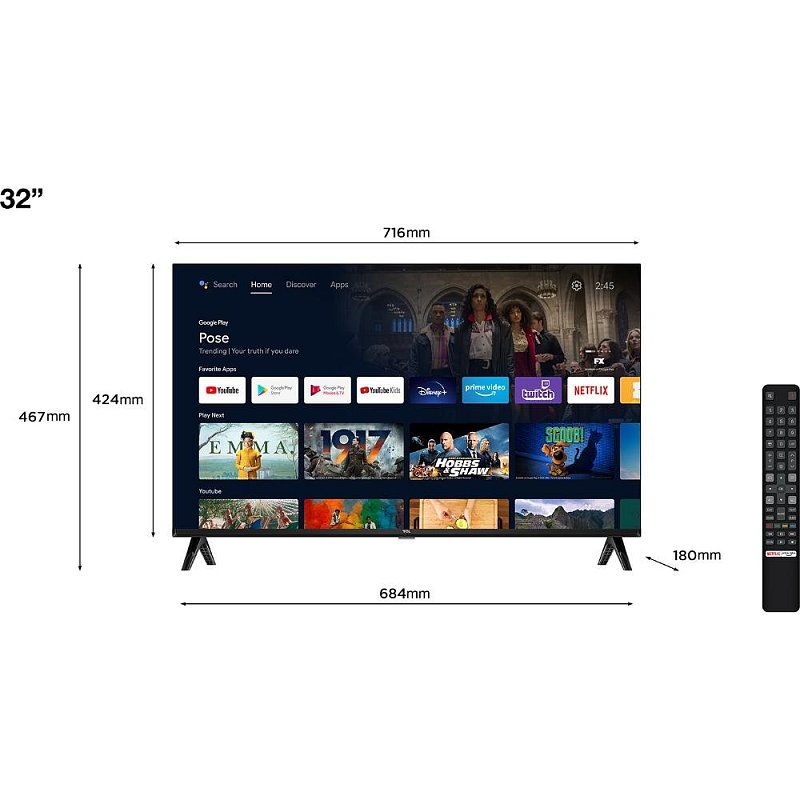32S5409AF LED FULL HD LCD TV TCL