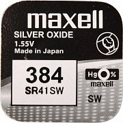 384/SR41SW/V384 1BP Ag MAXELL
