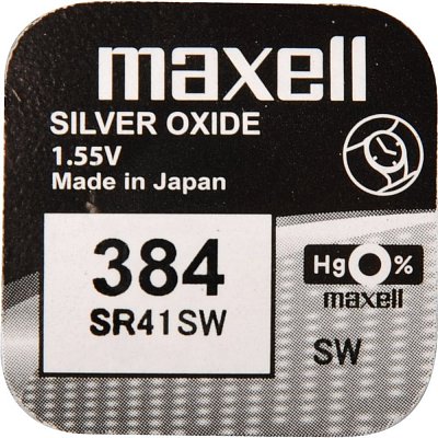 384/SR41SW/V384 1BP Ag MAXELL