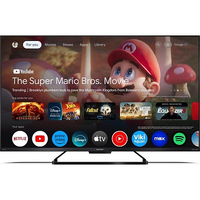 43GR8265E 4K QLED GOOGLE TV 144Hz SHARP