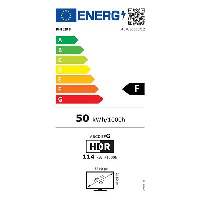 43PUS8558 UltraHD LED GOOGLE TV PHILIPS