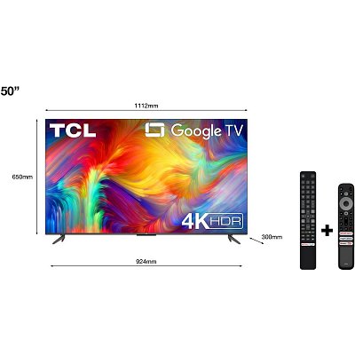 50P735 LED 4K UHD SMART GOOGLE TV TCL