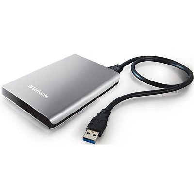 53071 HDD Store'n'Go 1TB Silver VERBATIM
