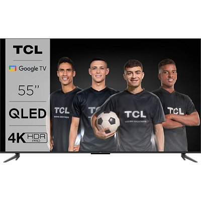 55C649 QLED 4K UHD SMART GOOGLE TV TCL