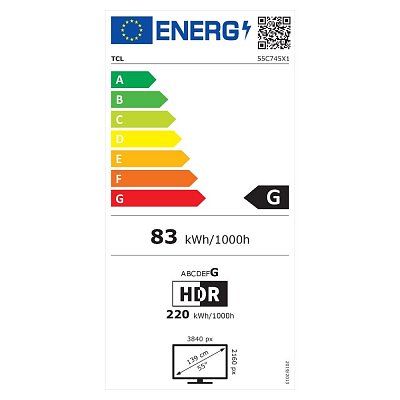 55C745 QLED FALD LED ULTRA HD LCD TV TCL