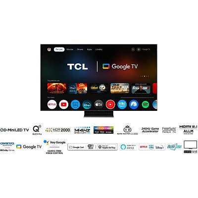 55C765 QLED MINI-LED TV TCL