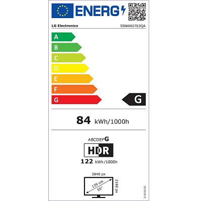 55NANO763QA NanoCell 4K UHD TV LG