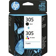6ZD17AE ink barevný + černý No. 305 HP
