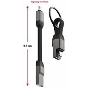 71551060 USB A/Lightning 9,7CM SWISSTEN