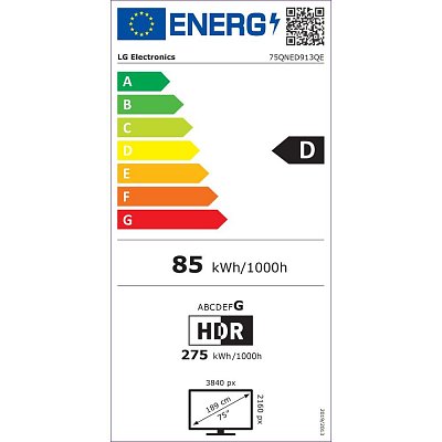 75QNED913QE QNED TV LG