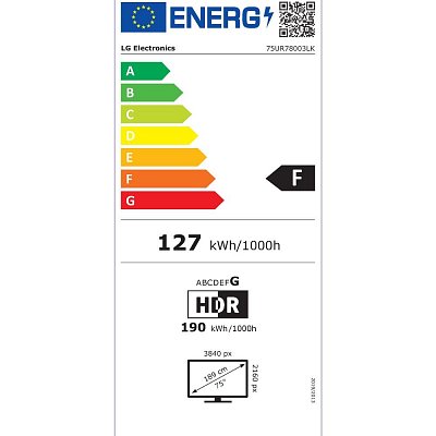 75UR78003LK LED UHD TV LG