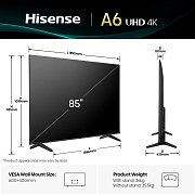 85A6Q LED TV HISENSE