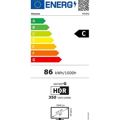 85U8Q Mini LED QLED TV HISENSE