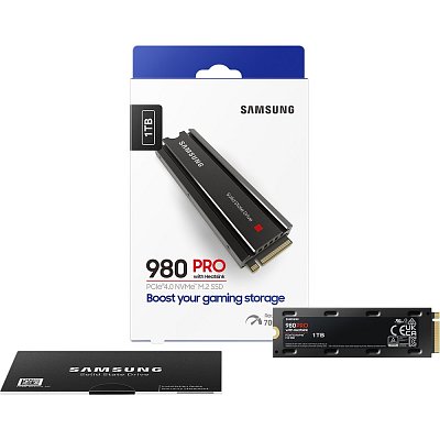 980 PRO NVMe M.2 SSD 1TB CHLADIČ SAMSUNG