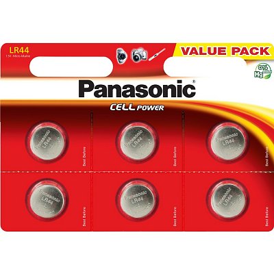 A76/LR44/V13GA 6BP Alk PANASONIC