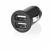 Adaptér do auta GoGEN CH 21, 2x USB - černý