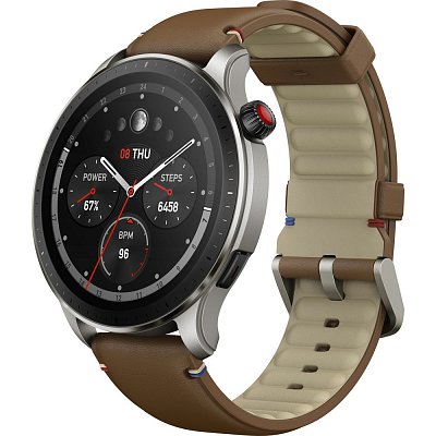 Amazfit GTR 4 Vin. Brown Leather AMAZFIT