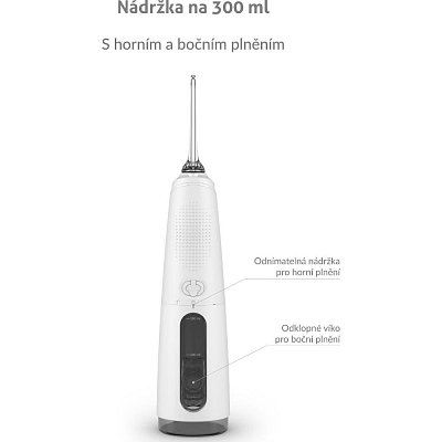 AQUAFLOSS COMPACT C300 BÍLÁ TRUELIFE