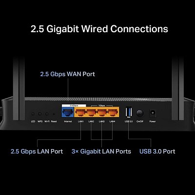 Archer BE3600 WiFi7 router TP-LINK