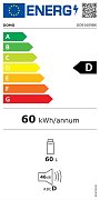 Barová lednice s skleněnými dveřimi - 60 l - DOMO DO91609BK