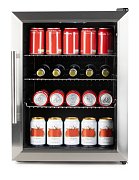 Barová lednice s skleněnými dveřimi - 60 l - DOMO DO91609BK