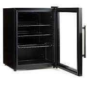 Barová lednice s skleněnými dveřimi - 60 l - DOMO DO91609BK
