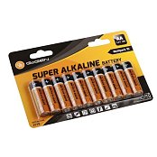 Baterie alkalická GoGEN SUPER ALKALINE AA, LR06, blistr 10 ks