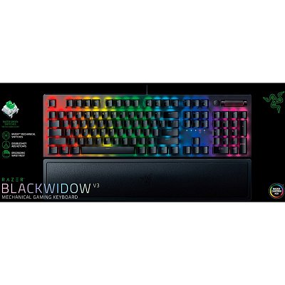 BLACKWIDOW V3 Green Sw KeyboardUS RAZER