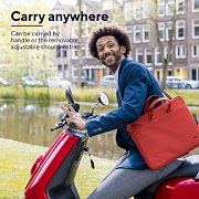 BOLOGNA LAPTOP BAG 16'' ECO RED TRUST