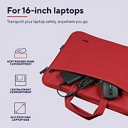 BOLOGNA LAPTOP BAG 16'' ECO RED TRUST