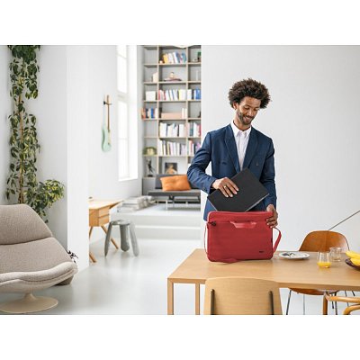 BOLOGNA LAPTOP BAG 16'' ECO RED TRUST