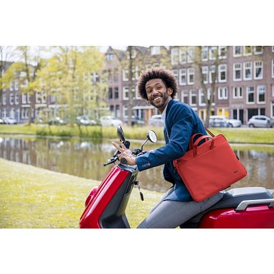 BOLOGNA LAPTOP BAG 16'' ECO RED TRUST